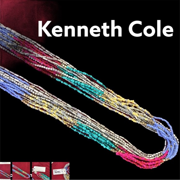 Kenneth Cole Multi Strand Necklace, NWT - Picture 1 of 5